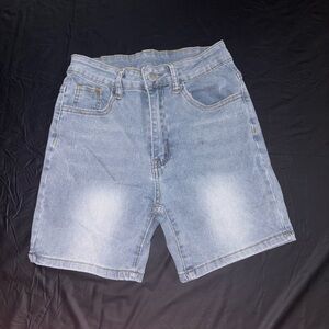 Denim Blue Jean Shorts